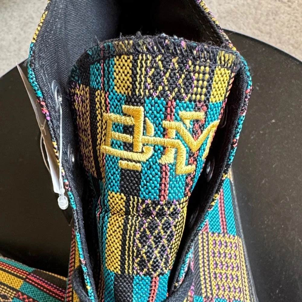 Converse Chuck 70 High Black History Month Sneakers NWT – Multicolor Mosaic - Picture 5 of 12